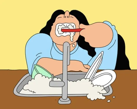 Ought Our Roommate Avoid Brushing Their Toothbrush at the Kitchen Sink?